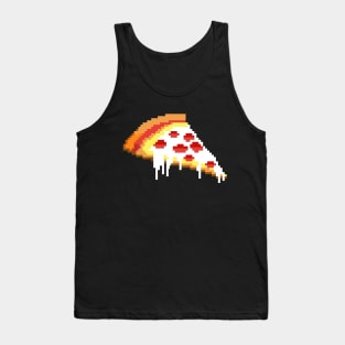 Pizza - 8 bit Tank Top